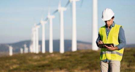 Parque eólico mantenimiento