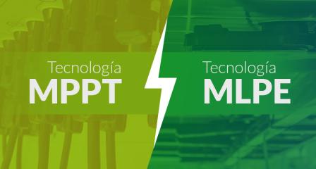 Foto comparativa entre MLPE o los tradicionales inversores multistrings