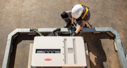 Instalación fotovoltaica de gran escala